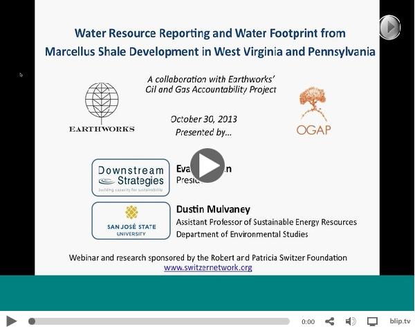 WEBINAR: Reporting from the Fracking Front