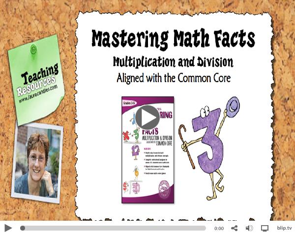 Mastering Math Facts Video Walkthrough