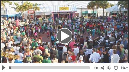 Grand Bahama Goes Flash Mob Crazy at Port Lucaya 
