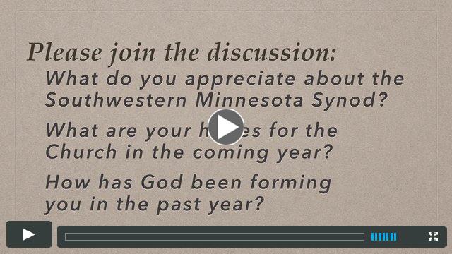 Bishop Jon Anderson's Annual Video Message
