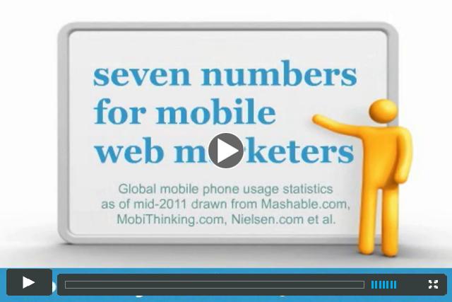 Seven Numbers for Mobile Web Marketers