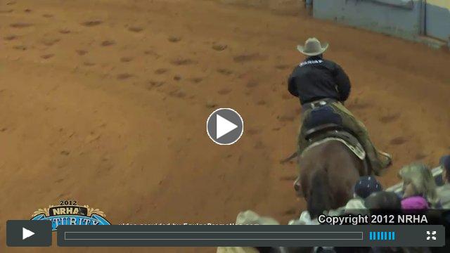 Gunners Tinseltown and Tim McQuay, owner David Silva Sr. -  225 - NRHA L4 Open Futurity Finals
