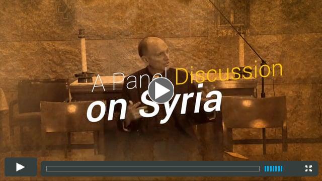 Syria Panel Discussion