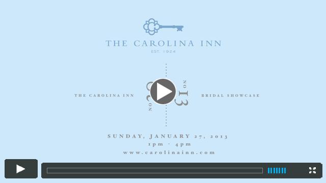 Carolina Inn Bridal Showcase 2013