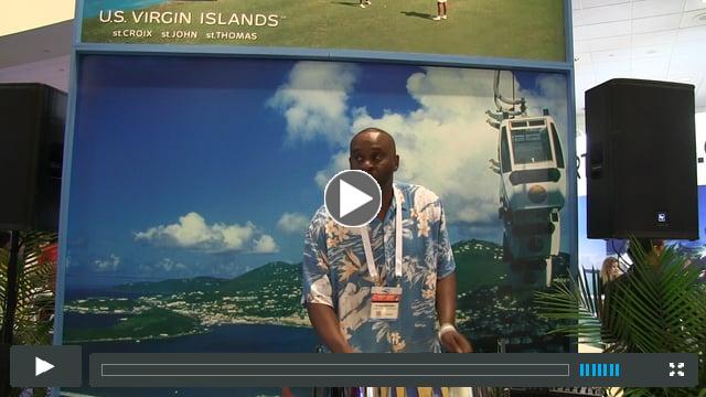 Stan Brown on Steel Pan at Seatrade Cruise Global 2017