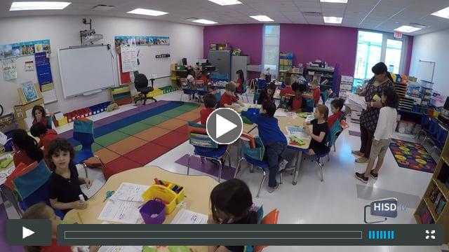 Parker Elementary's First Day in Their New Building