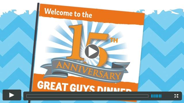 Great Guys Dinner Opening Video