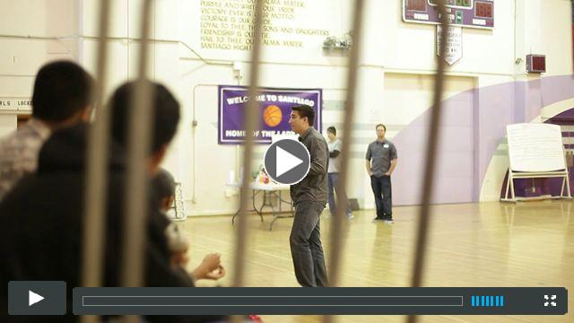 A Gospel Rally at Santiago High School