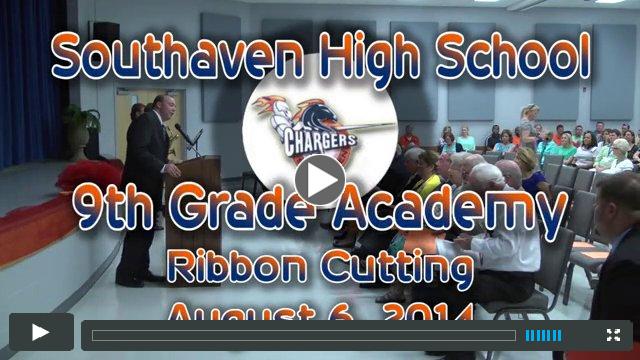 SHS 9th Grade Academy Ribbon Cutting