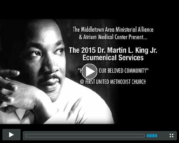 Middletown (Ohio) Ministerial Alliance & Atrium Medical Center: The 2015 Dr. Martin Luther King, Jr. Ecumenical Service, ?Hope