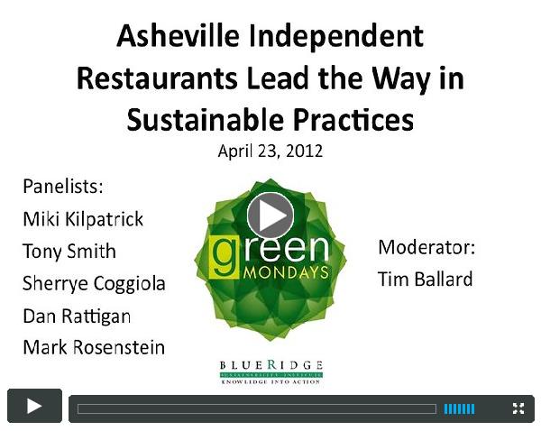 Greem Mondays video April 23, 2012