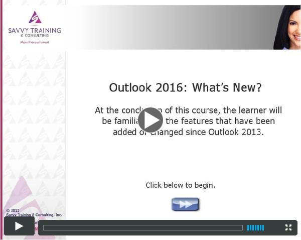 What Is New in Outlook 2016
