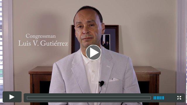 Congressman Luis Gutierrez Celebrates Clemente's 40th