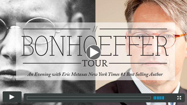 Bonhoeffer Tour Promo with Eric Metaxas