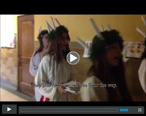 St. Lucia Day Celebration at Our Lady of Peace