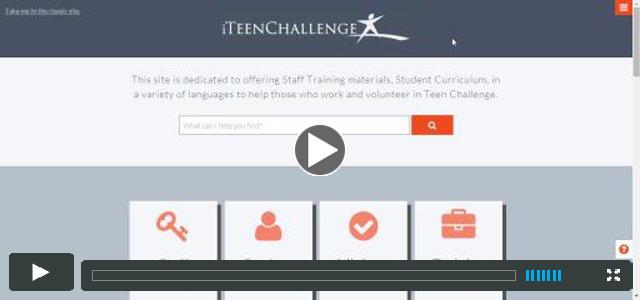iteenchallenge.org Home Page Tour
