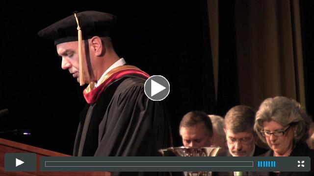 Click on video of Convocation Scenes by Lucas Gandy