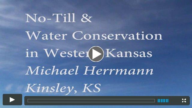 No-till and water conservation in western Kansas