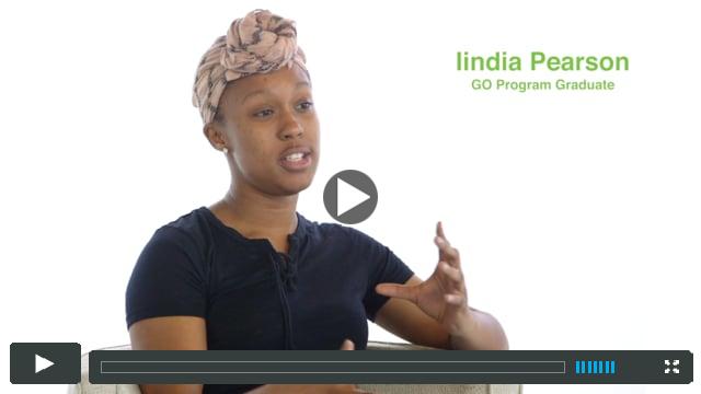 Green Opportunities StoryShare: Iindia Pearson, GO Graduate
