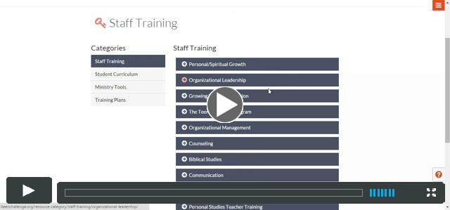 Staff Training Section Tour