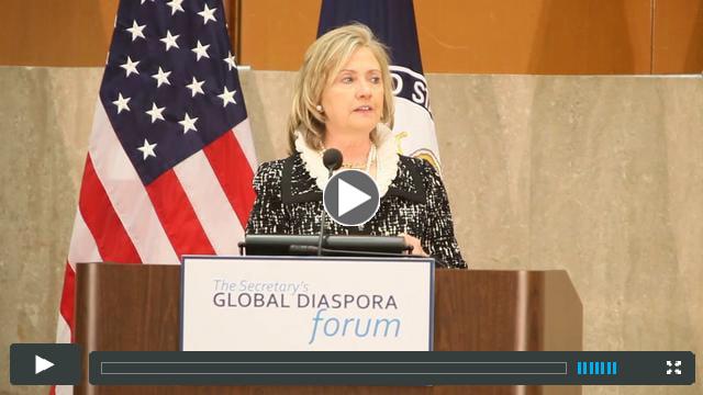Global Diaspora Forum convened by the United States State Department 