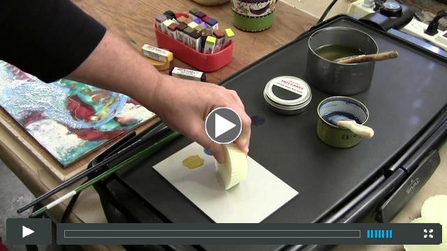 Womack Workshops Encaustic Tips: Paint Mixing