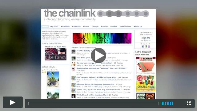 Support The Chainlink's Bicycle Website Tune Up Campaign