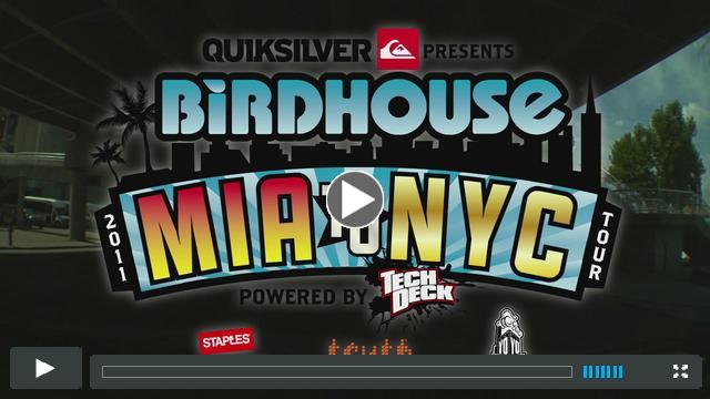 Birdhouse MIA to NYC 2011 Tour Promo