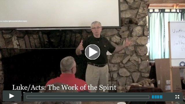 LukeActs: The Work of the Spirit