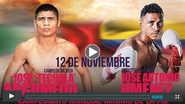 Argumedo vs Jimenez promo spot