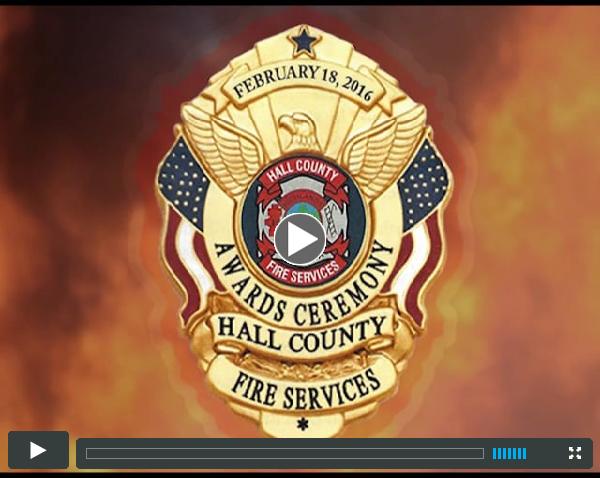 Hall County Connection - Hall County Fire Services Awards Ceremony - September 2016