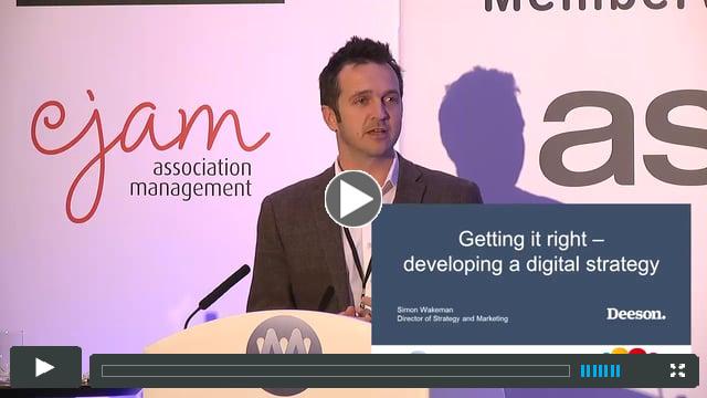 Getting It Right! Developing a Digital Strategy for a Membership Organisation