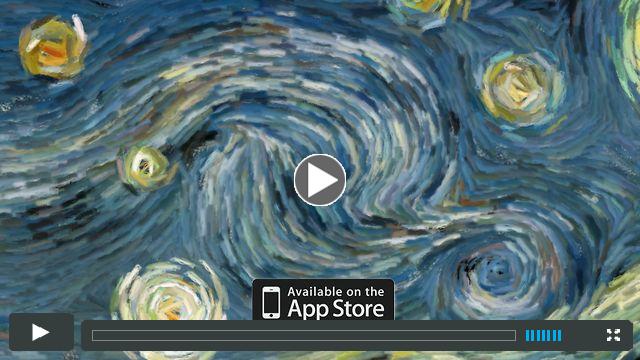 Starry Night (interactive animation)