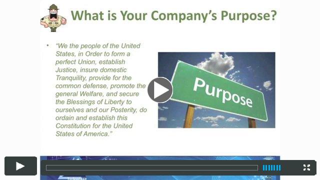 Your Company's Purpose Statement