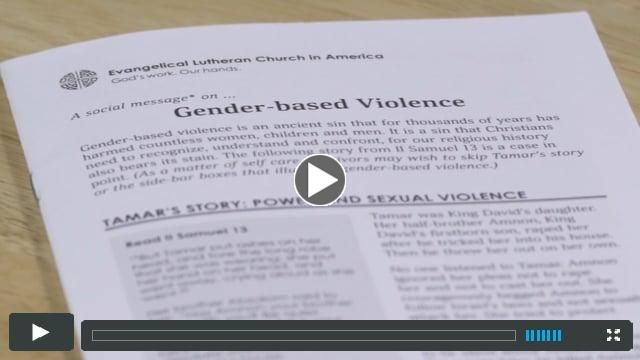 Bishop Eaton on Domestic Violence Awareness Month