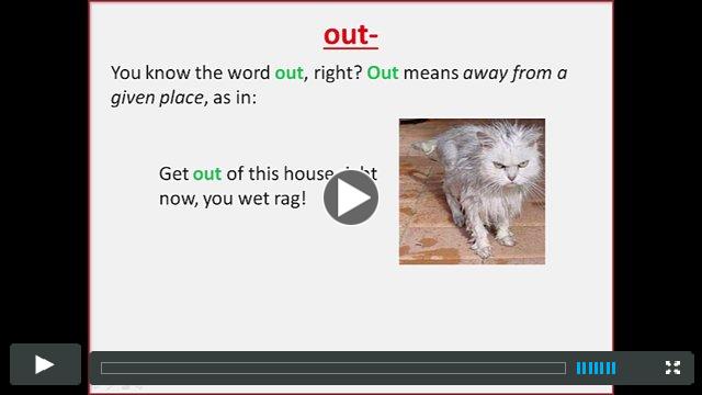 The prefix OUT