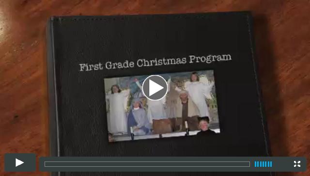 First Grade Christmas Program