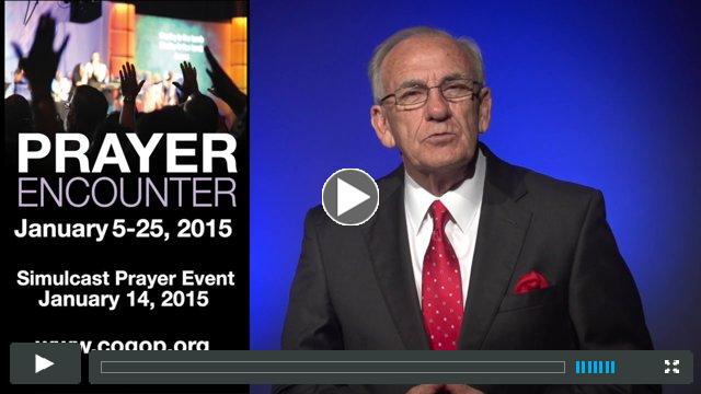 Watch the 2015 Prayer Encounter Invitation Video