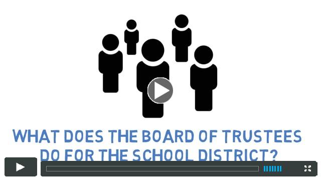 What Does the Board of Trustees Do for the School District?
