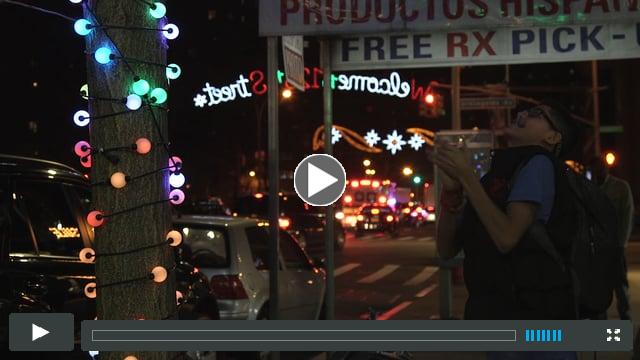 Aurora Sound Reactive Lighting - Harlem New York City