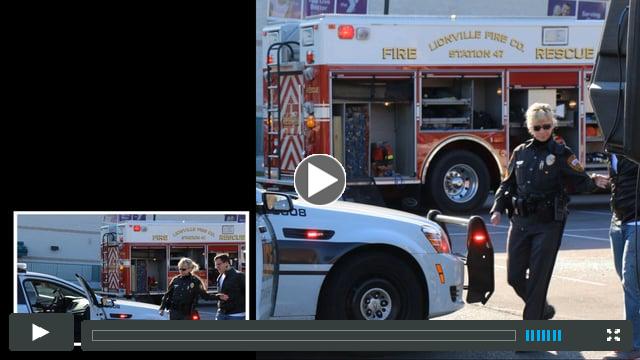 DHS East Mock Car Crash