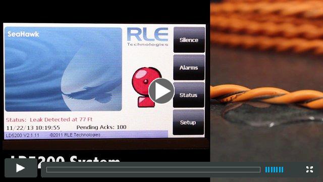 RLE Sensing Cable and Leak Detection Controller Demonstration