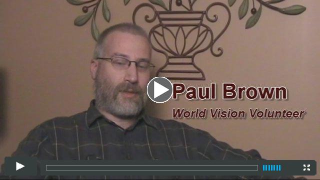 Paul Brown World Vision Trip