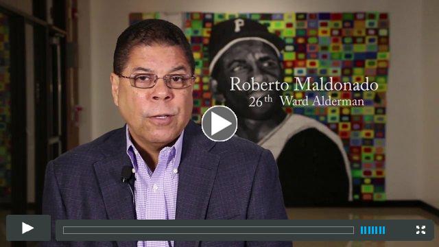 Alderman Roberto Maldonado Celebrates Clemente's 40th