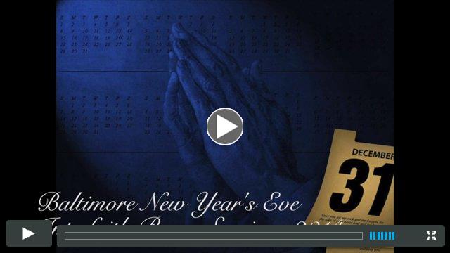 Baltimore New Year's Eve Interfaith Prayer Service - 2014