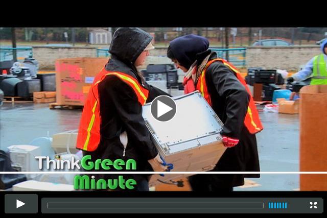 Think Green Minute -- e-cycling