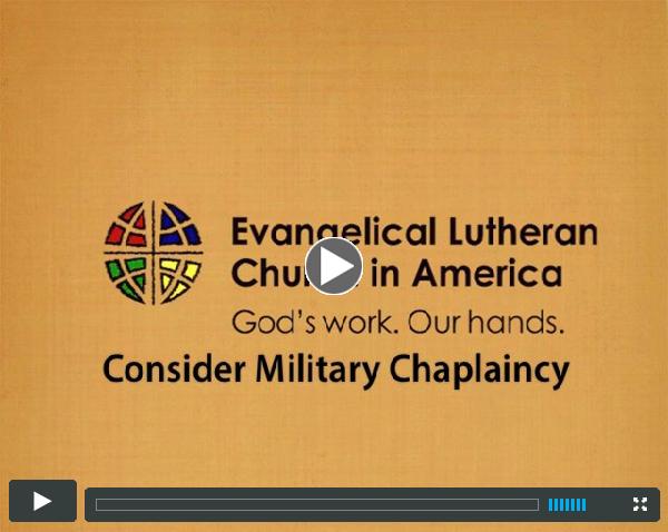 Consider Military Chaplaincy