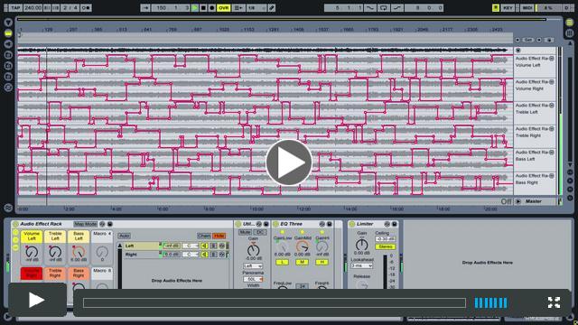 HPSCHD by John Cage and LeJaren Hiller performed on Ableton Live by Philip Jackson