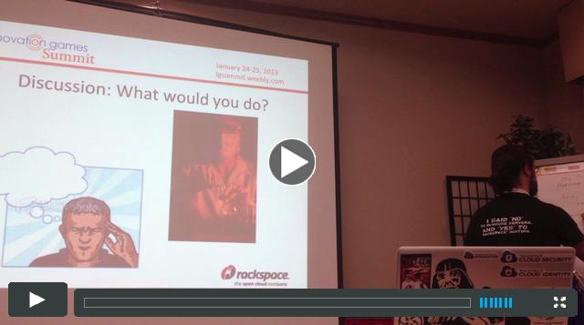 Innovation Games: Roll Out by Infection at Rackspace