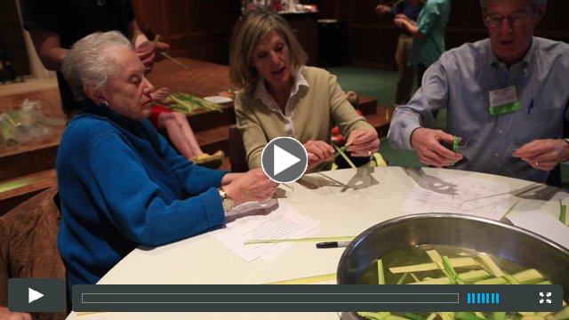 How to Make Palm Crosses at The Church of St. Michael & St. George